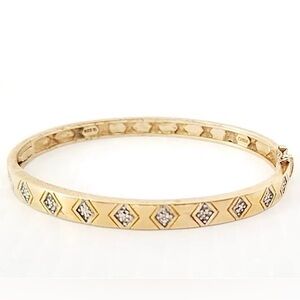Amazing 925 Sterling Silver Gold Plated Bracelet